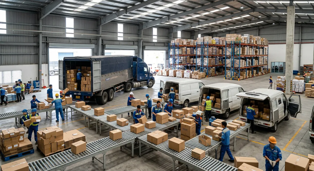 Ứng dụng mô hình cross docking tại các kho hàng tiêu dùng nhanh ở Việt Nam