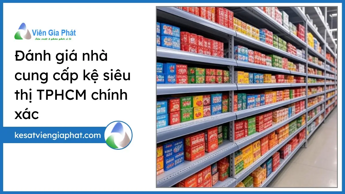 Kệ siêu thị TPHCM chất lượng cao với thiết kế hiện đại, bày trí gọn gàng, phù hợp với lựa chọn đúng của PT Phúc Thịnh.