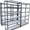Kệ Sắt V Lỗ Lắp Ghép Cho Tiệm Tạp Hóa Nhỏ – 3–6 Tầng, Tải 80–100kg/Tầng 4 KỆ ĐA NĂNG 12