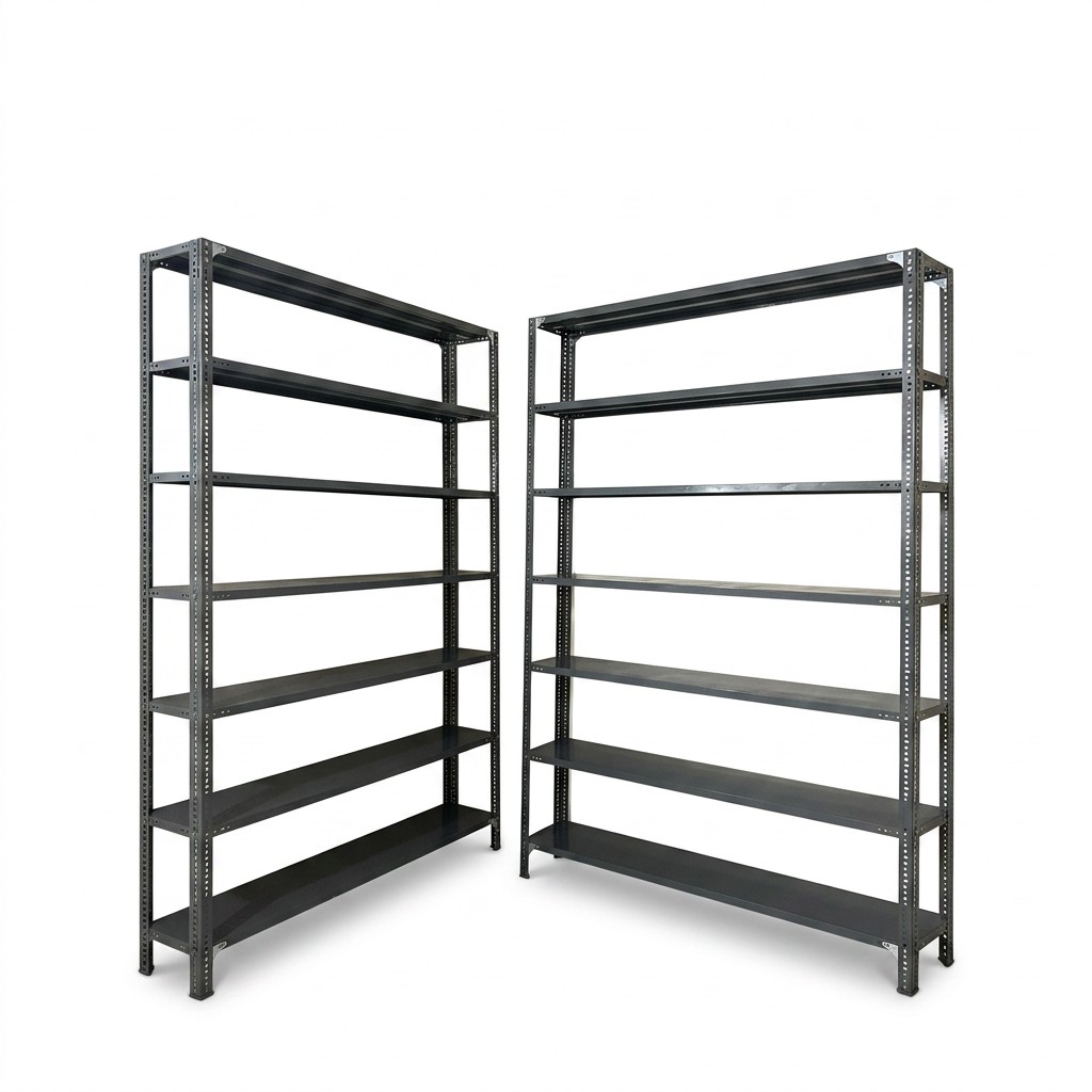 Kệ Sắt V Lỗ Lắp Ghép Cho Lớp Học – 3–6 Tầng, Tải 80–100kg/Tầng 1 KỆ ĐA NĂNG 24