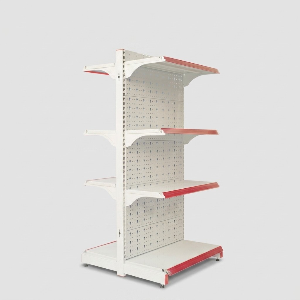 Kệ Siêu Thị Đôi Lưng Tôn 70x150cm