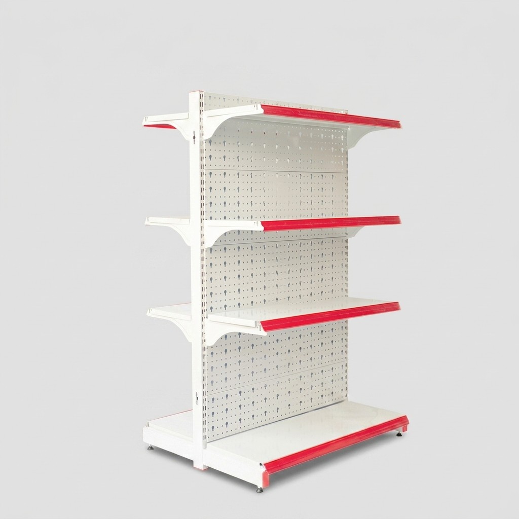 Kệ Siêu Thị Đôi Lưng Tôn 90x150cm