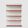 Kệ Siêu Thị Đơn Lưng Tôn 120x180cm 5 Kệ Siêu Thị Đơn Lưng Tôn 120x180cm