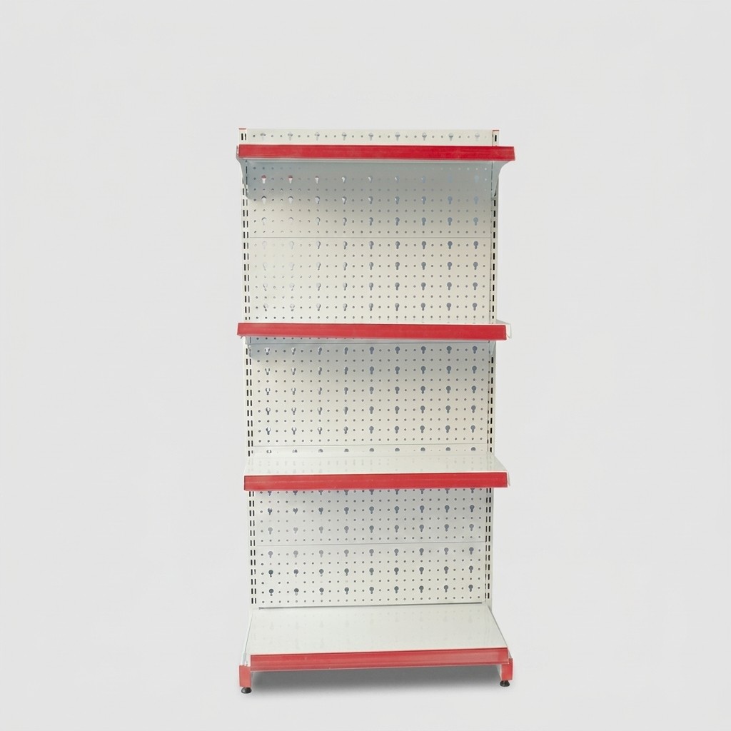 Kệ Siêu Thị Đơn Lưng Tôn 70x150cm