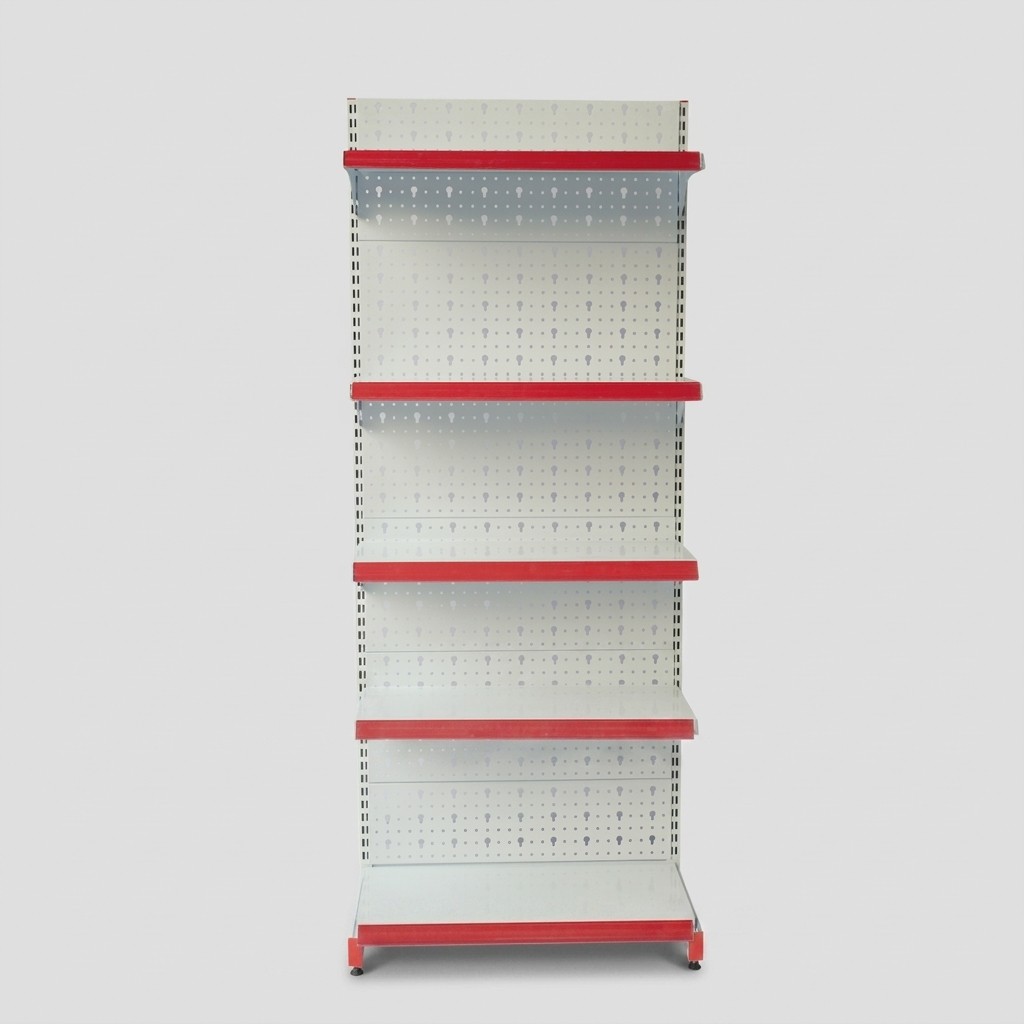 Kệ Siêu Thị Đơn Lưng Tôn 70x180cm