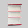 Kệ Siêu Thị Đơn Lưng Tôn 90x150cm 4 Kệ Siêu Thị Đơn Lưng Tôn 90x150cm