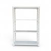 Kệ v lỗ 4 tầng – Cao 1.5m, Rộng 0.4m, Dài 1m, màu trắng