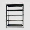 Kệ v lỗ 5 tầng – Cao 2m, Rộng 0.4m, Dài 1m, màu đen