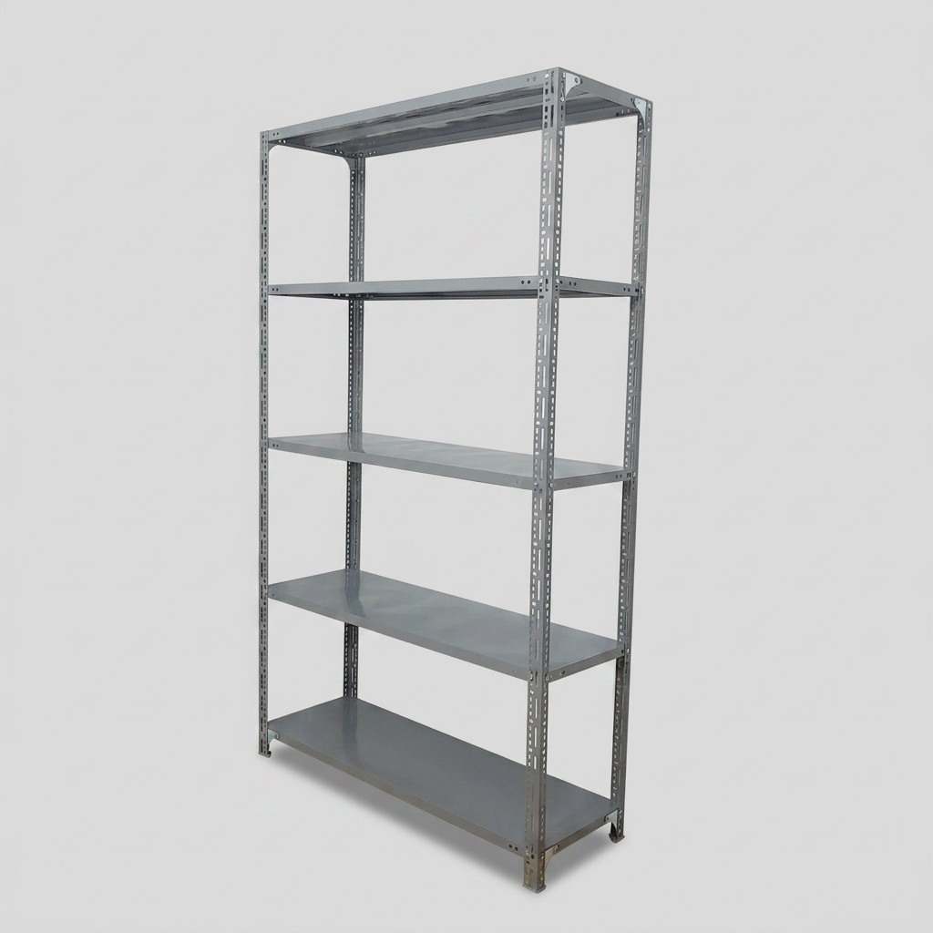 Kệ v lỗ 5 tầng – Cao 2m, Rộng 0.5m, Dài 1.2m