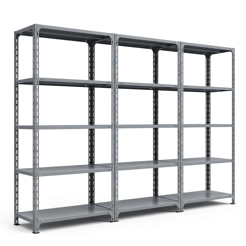 Kệ v lỗ 5 tầng – Cao 2m, Rộng 0.6m, Dài 3m