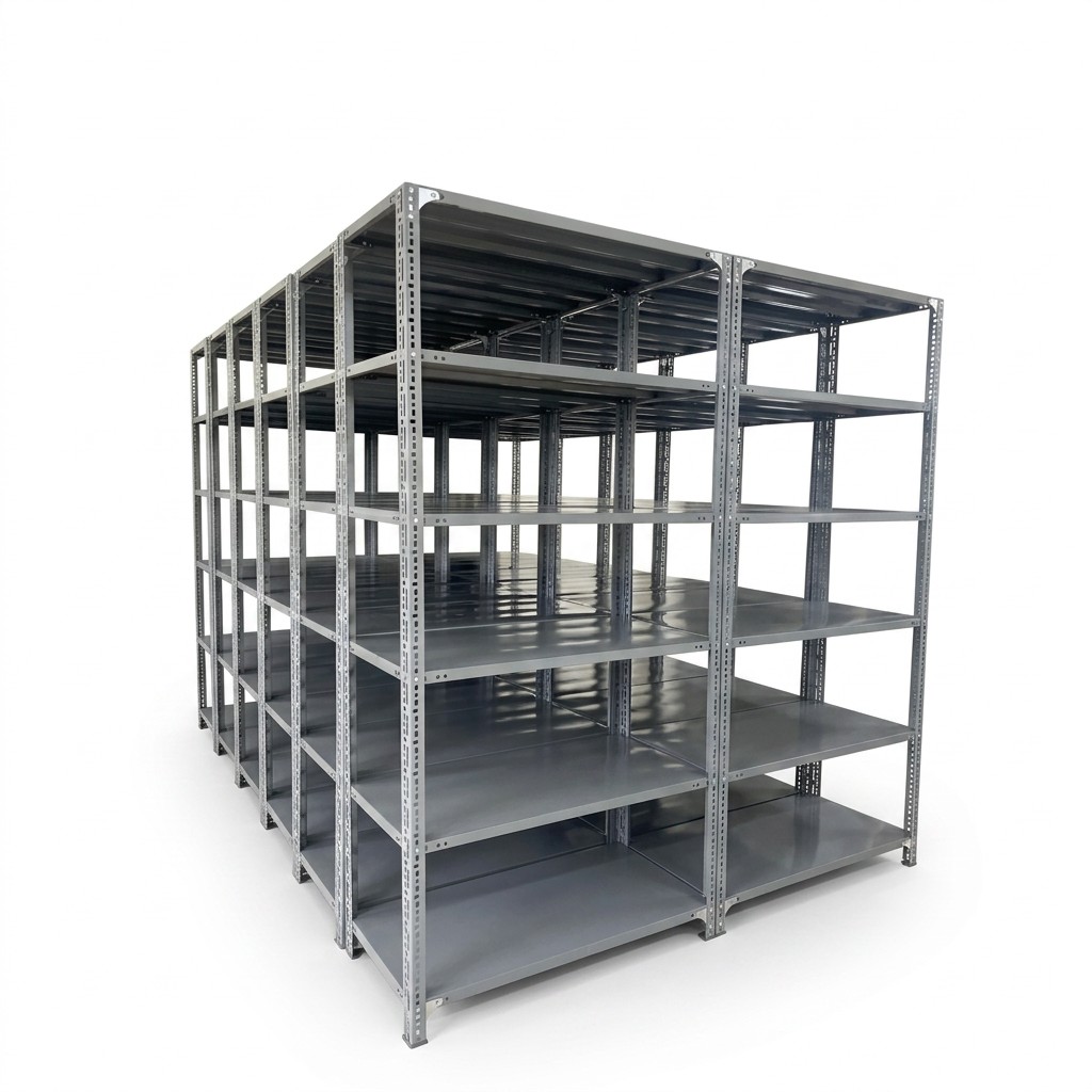 Kệ v lỗ 6 tầng – Cao 2m, Rộng 0.6m, Dài 1m