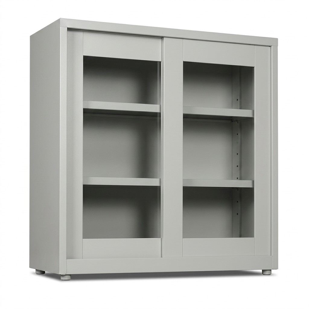 Tủ Sắt 2 Cánh Lùa TS04